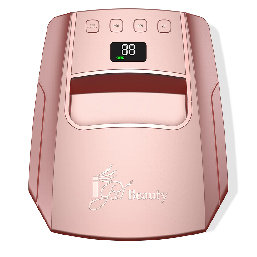 iGel Hybrid Pro 3.0 XL Wireless Rechargeable UV/LED Lamp (Rose)